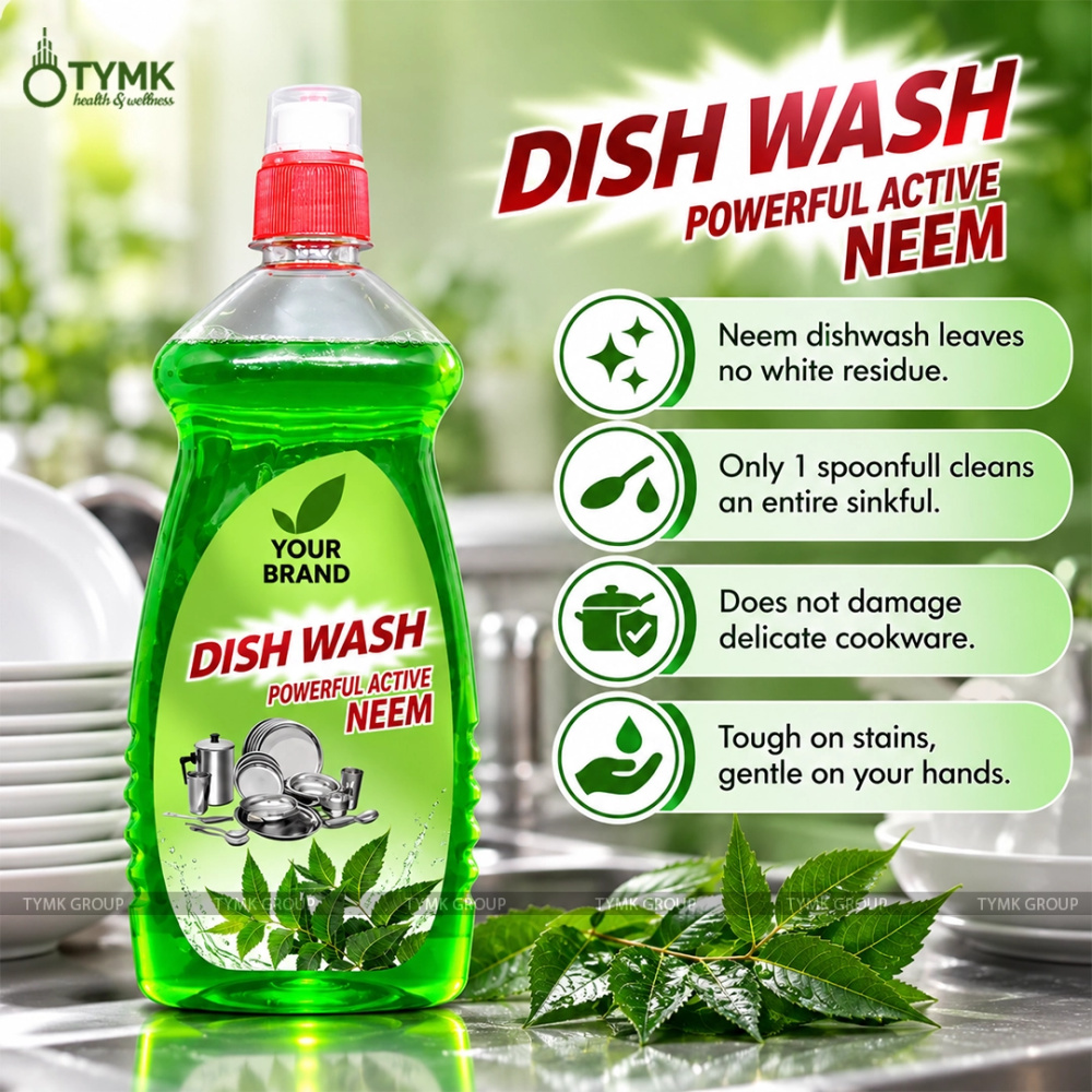 Dish Wash Powerful Active Neem