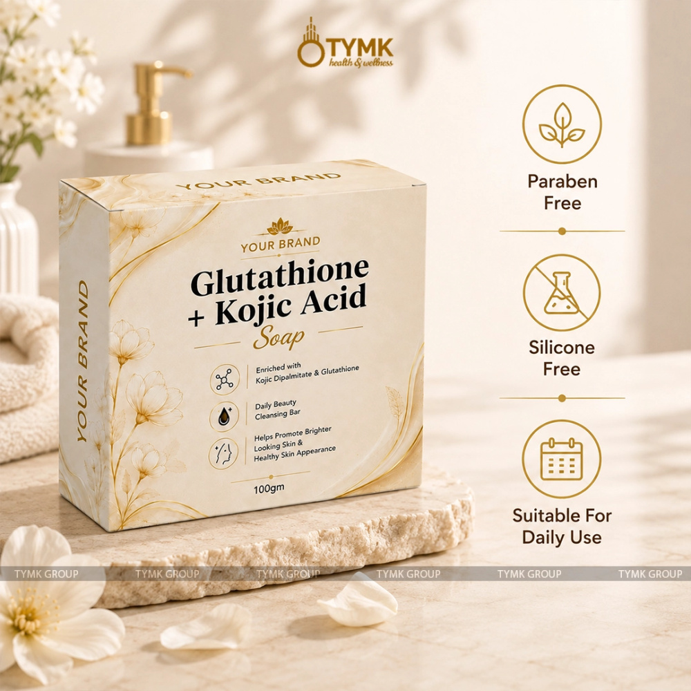 Glutathione + Kojic Acid Soap (Noodle Based) - With Lemon & Ginger Oil
