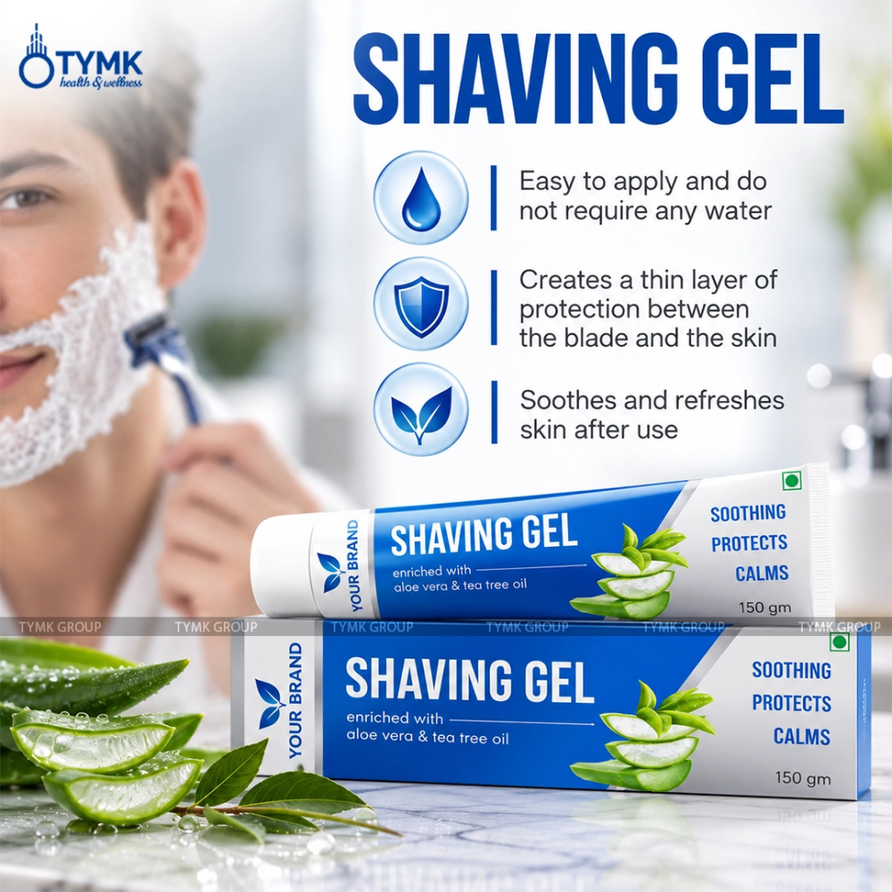 Shaving Gel ( Soothing Aloe + Cooling)