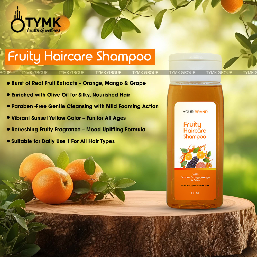 Fruity Haircare Shampoo (with Grapes,orange,mango & Olive)
