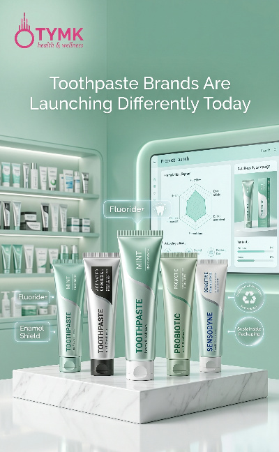 Toothpaste Brands Are Launching Differently Today