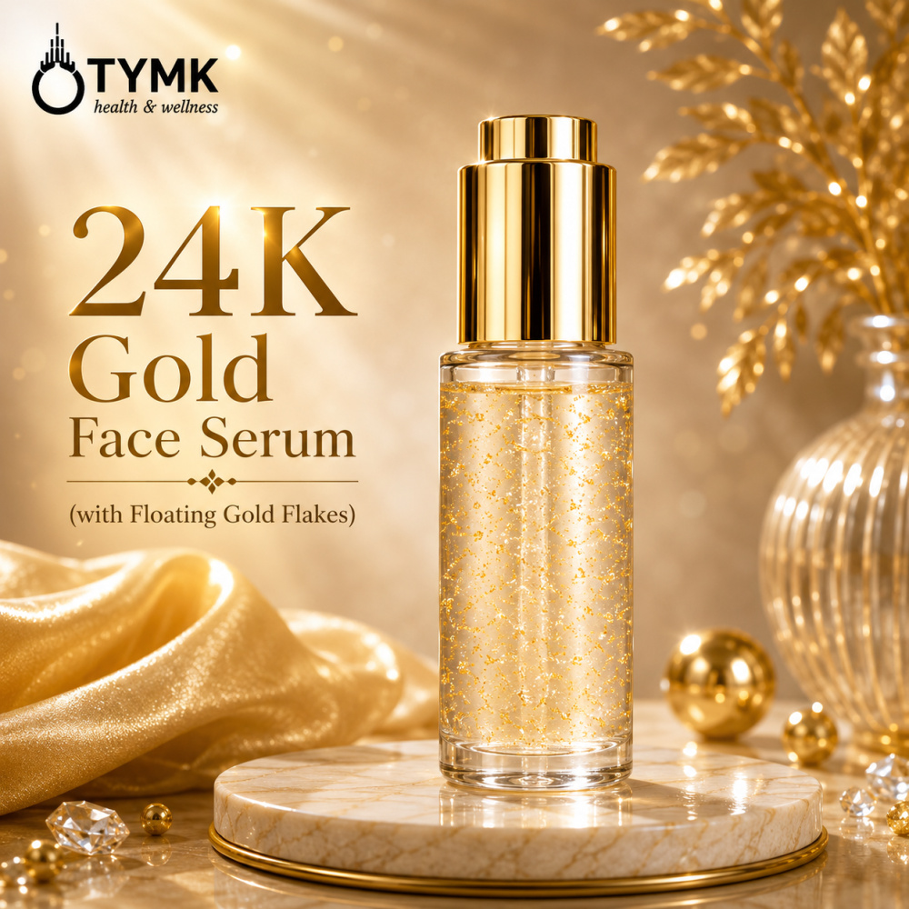 24K Gold Face Serum (Floating Gold Flakes)