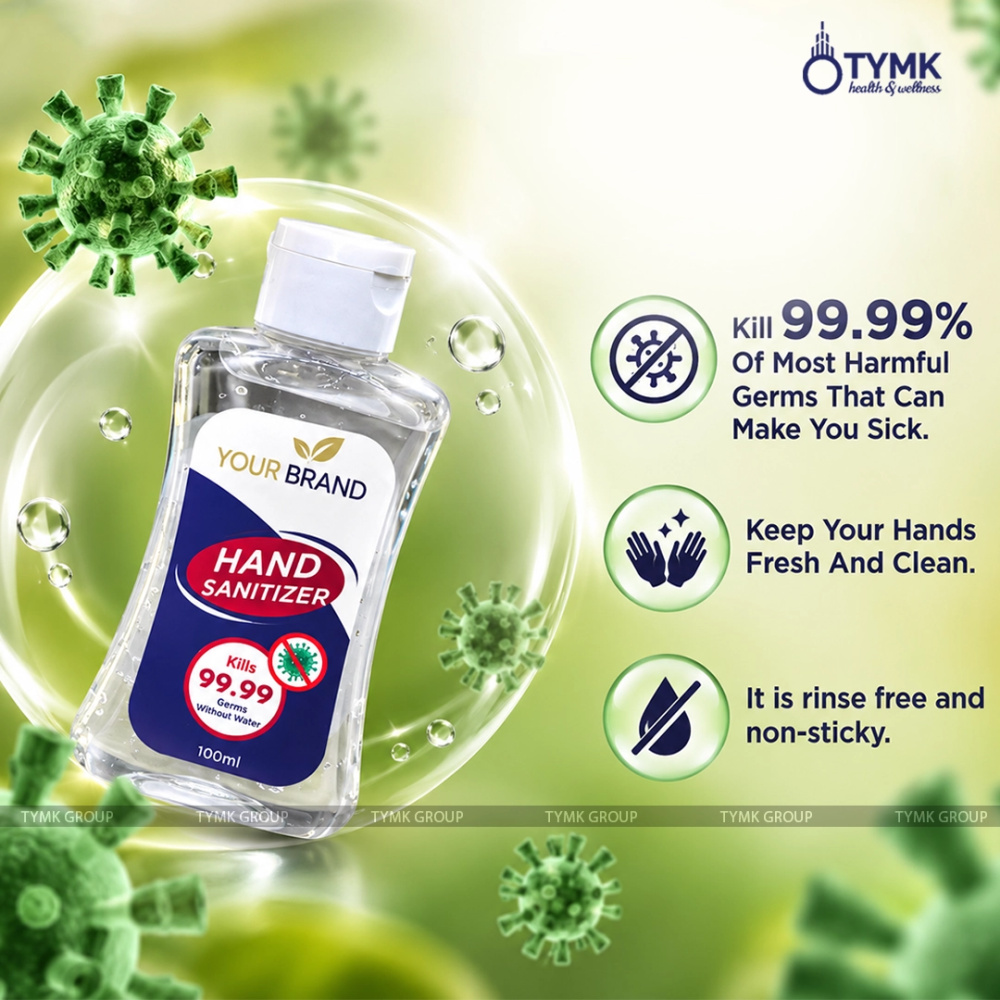 Hand Sanitizer Gel (Lemon)