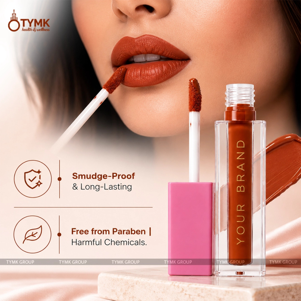 Opulent Glam Liquid Lipstick (Nude Nuance) (Long Lasting)