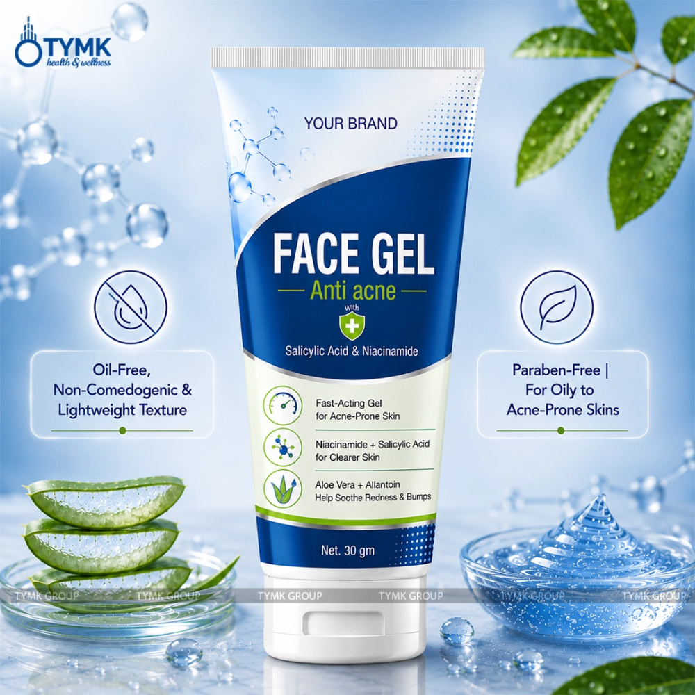 Face Gel - Salicylic Acid & Niacinamide (Anti Acne/ Anti Pimples)
