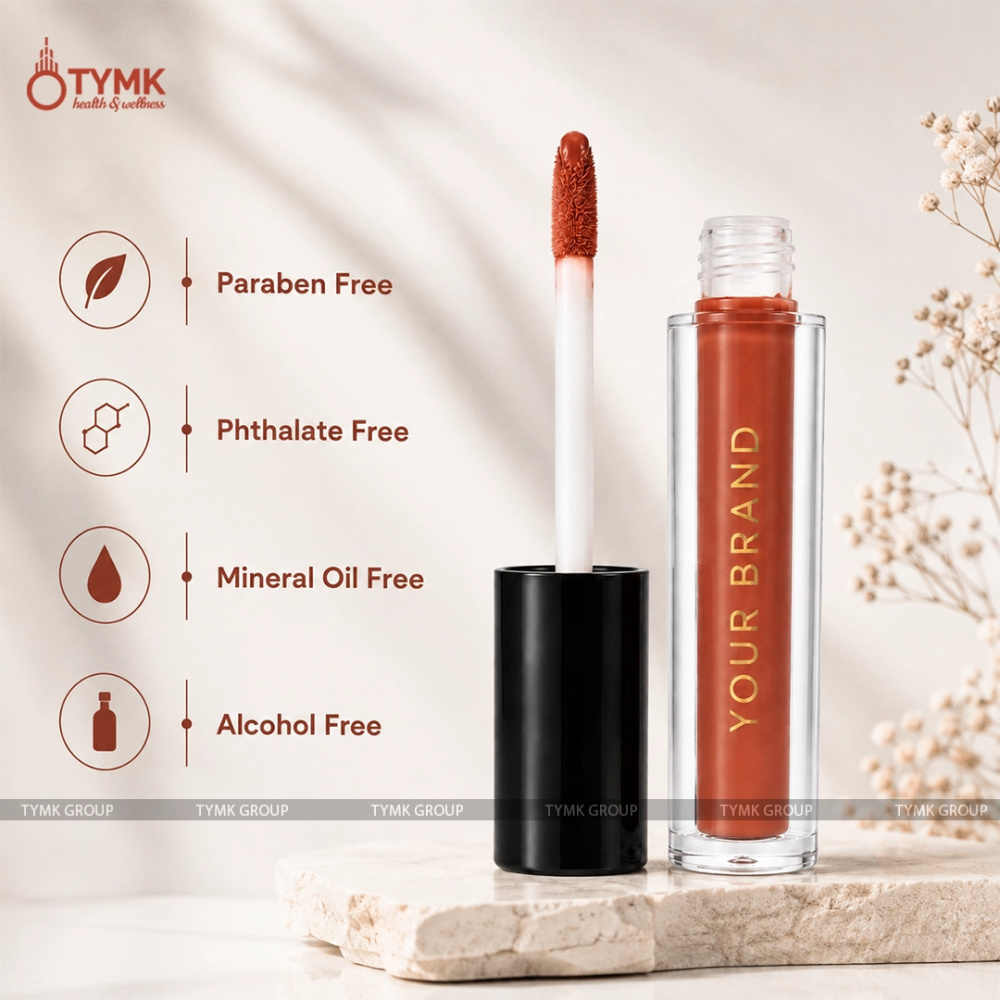 Opulent Glam Liquid Lipstick (Velvet Plum) (Long Lasting)