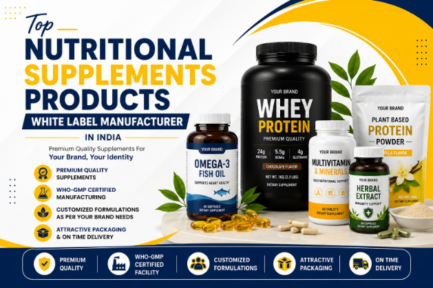 Top Nutritional Supplements Products White Label Manufacturer in India