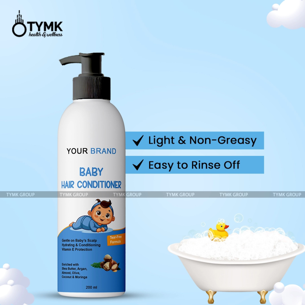 Baby Hair Conditioner (with Shea Butter, Argan & Moringa)