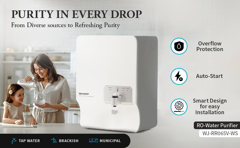 SHARP 2 RO + 1 PURESIP COMBO