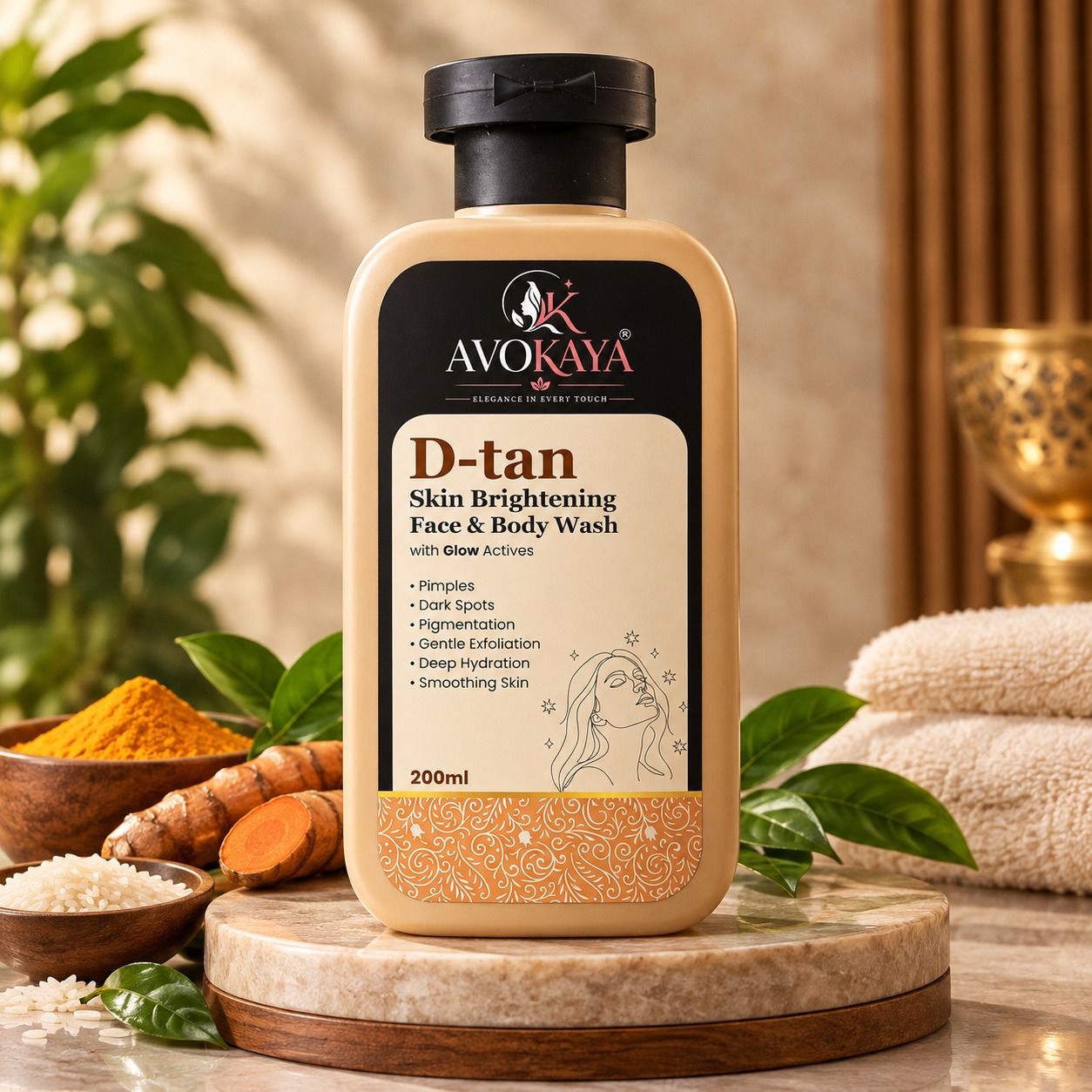 De-Tan Face and Body Wash