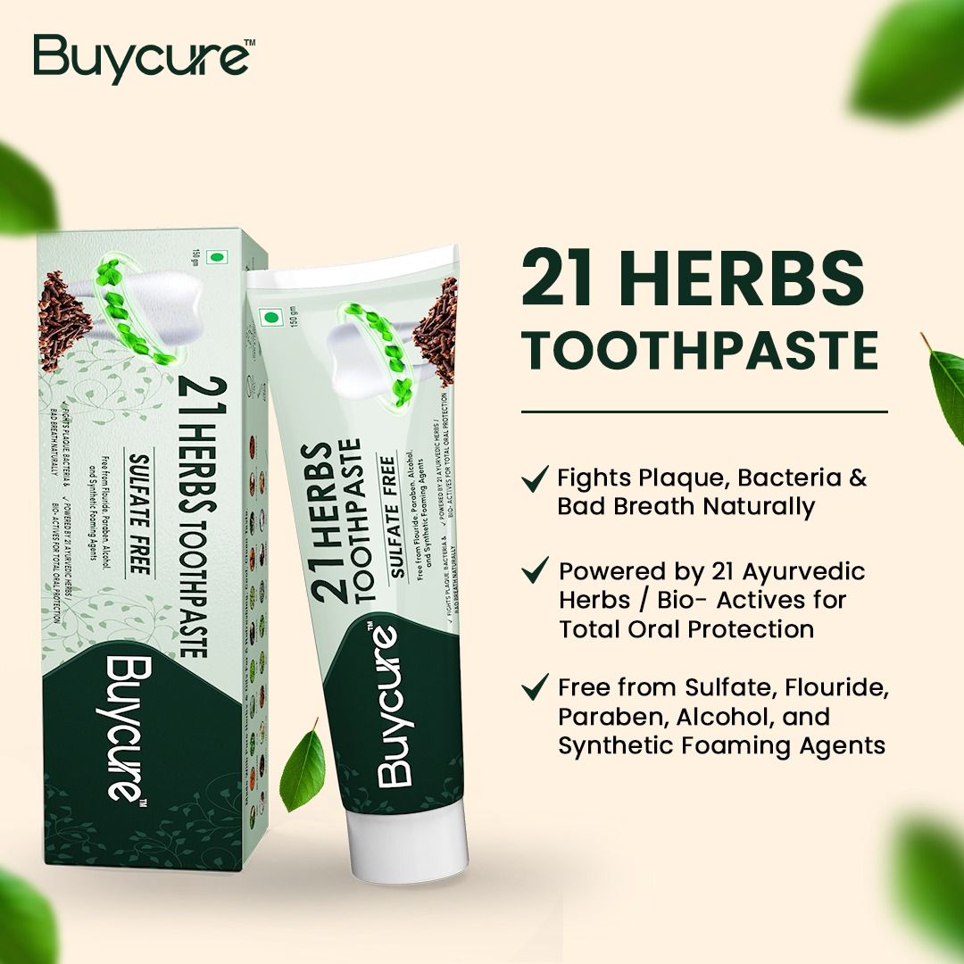 21 Herbs Toothpaste