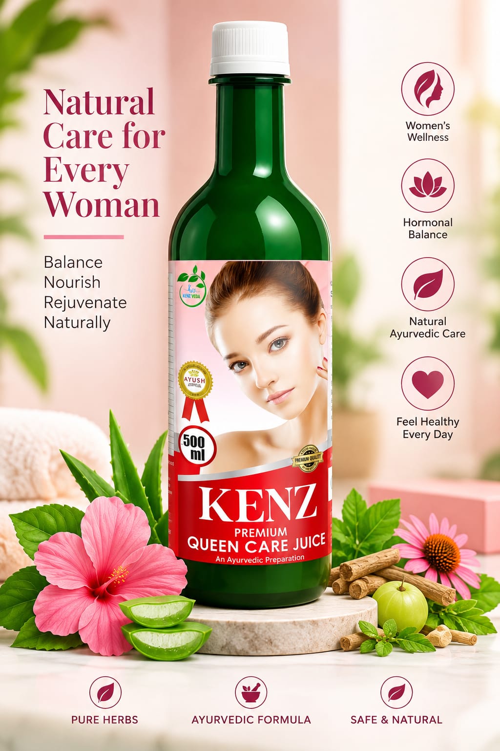 KENZZ PREMIUM QUEEN CARE