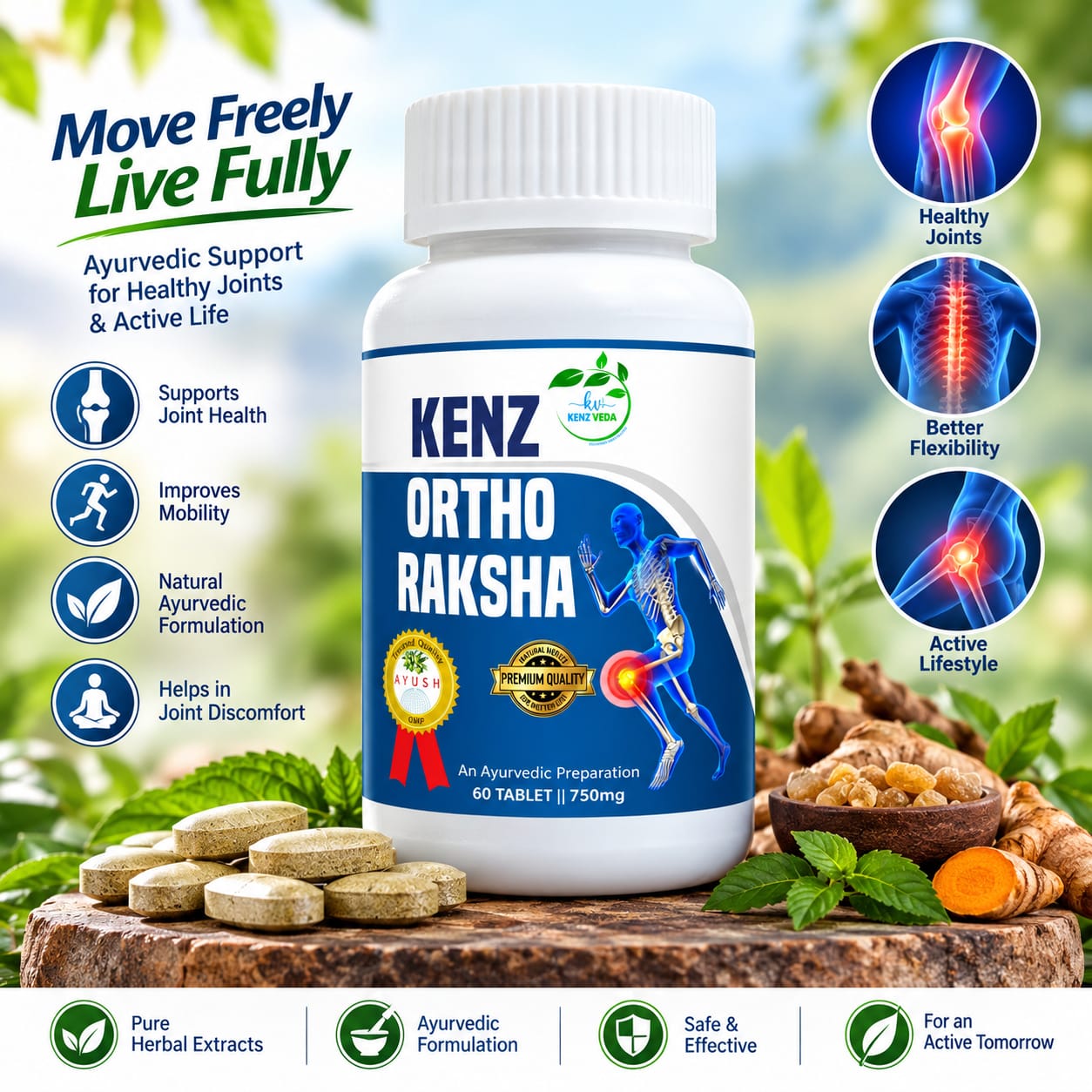 KENZZ PREMIUM ORTHO RAKSHA