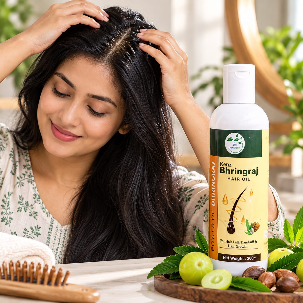 KENZZ BHRINGRAJ HAIR OIL