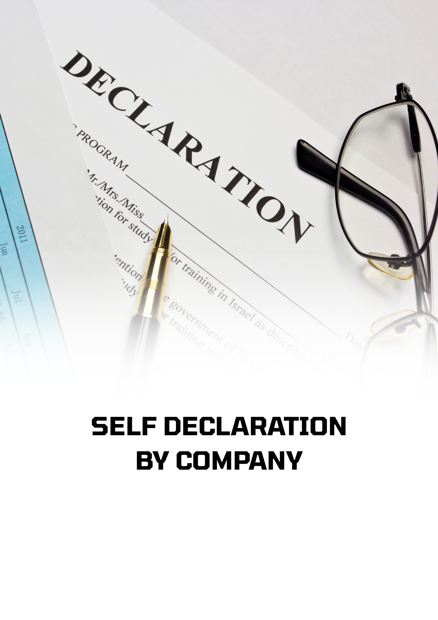 SELF DECLARATION BY COMPANY