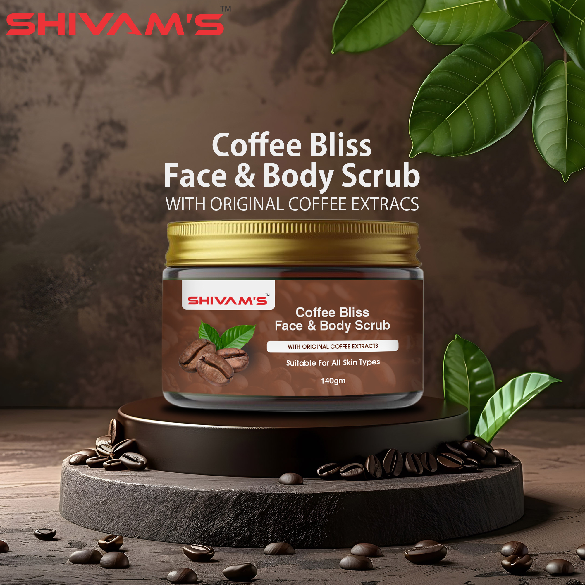 Coffee Bliss Face & Body Scrub