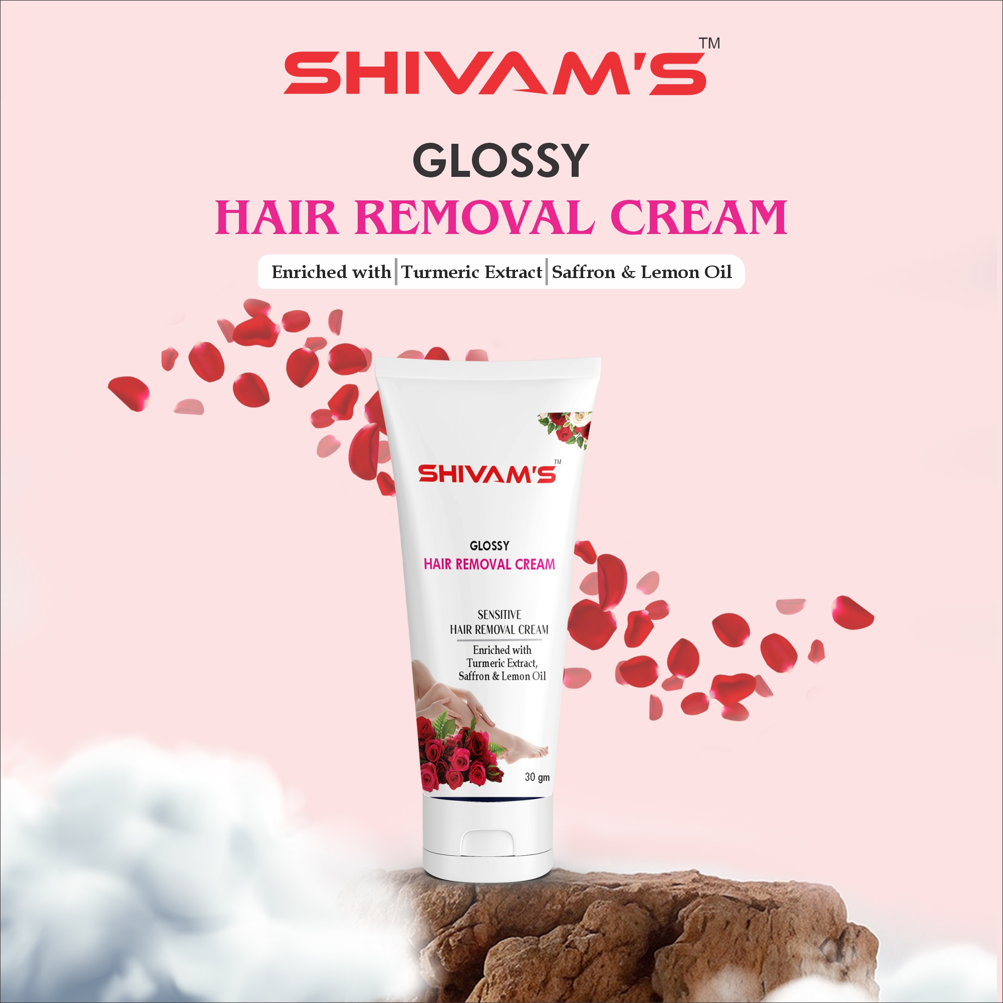 Glossy Hair Removal Cream