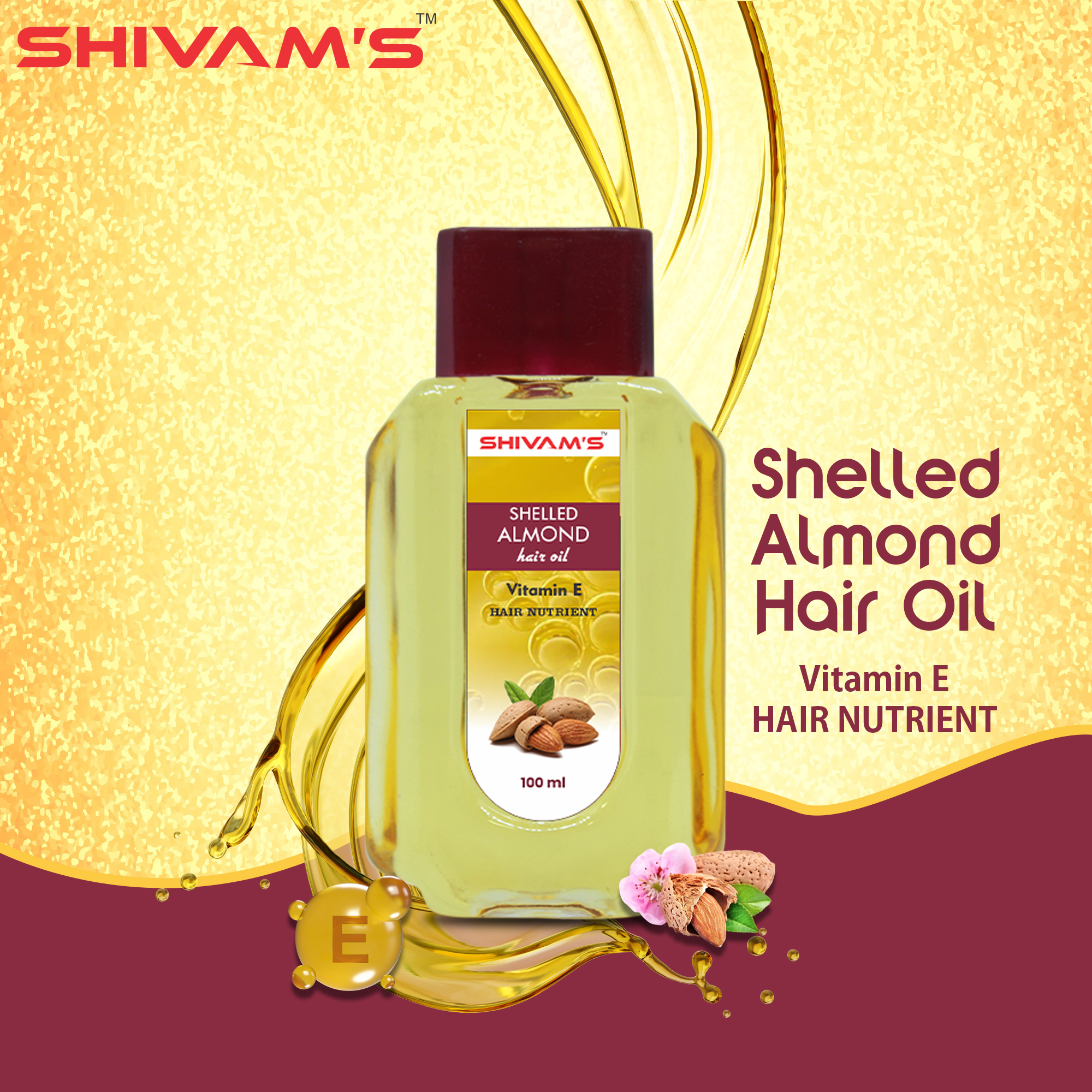 Shelled Almond Hair Oil