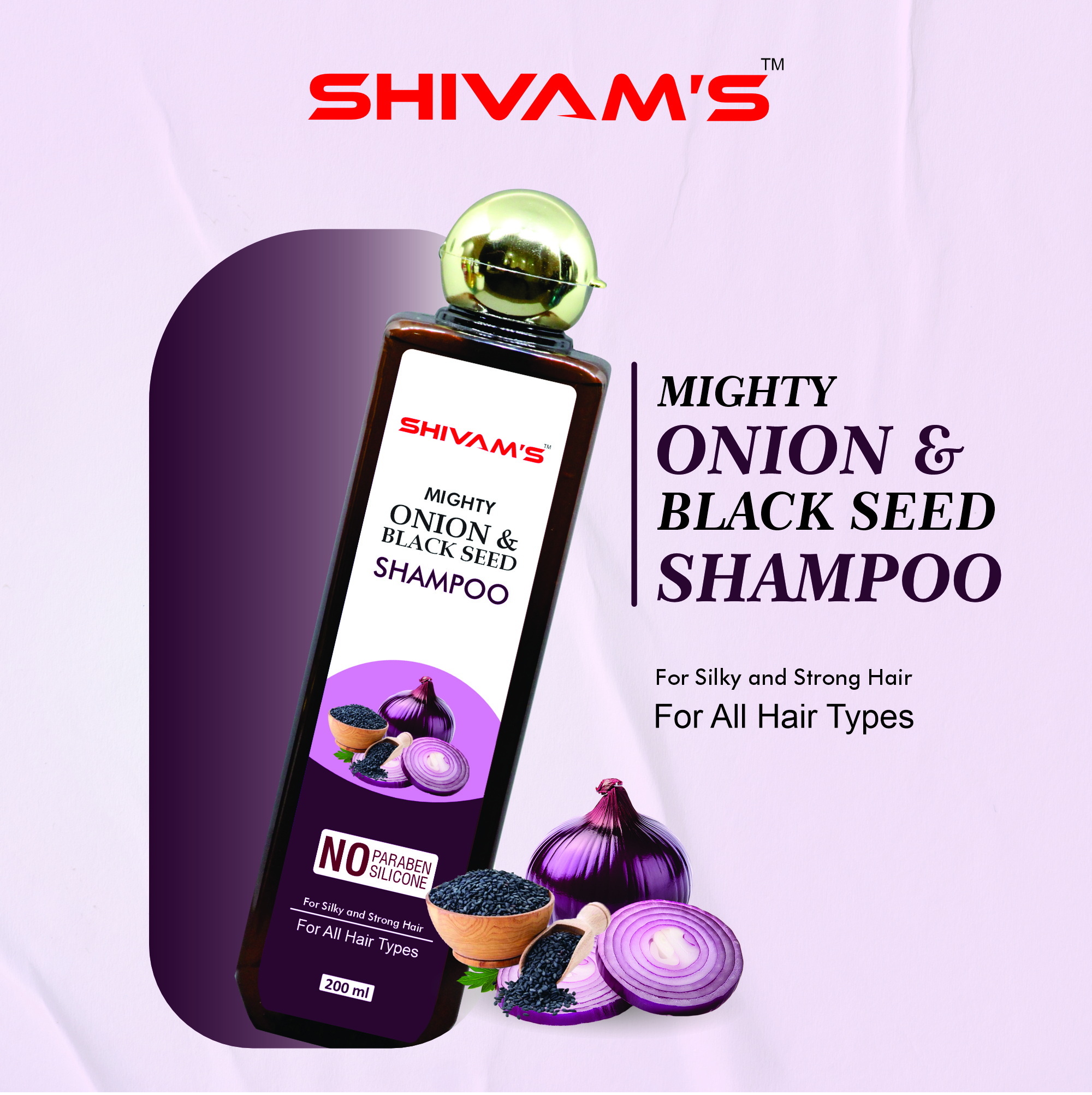 Mighty Onion & Black Seed Shampoo