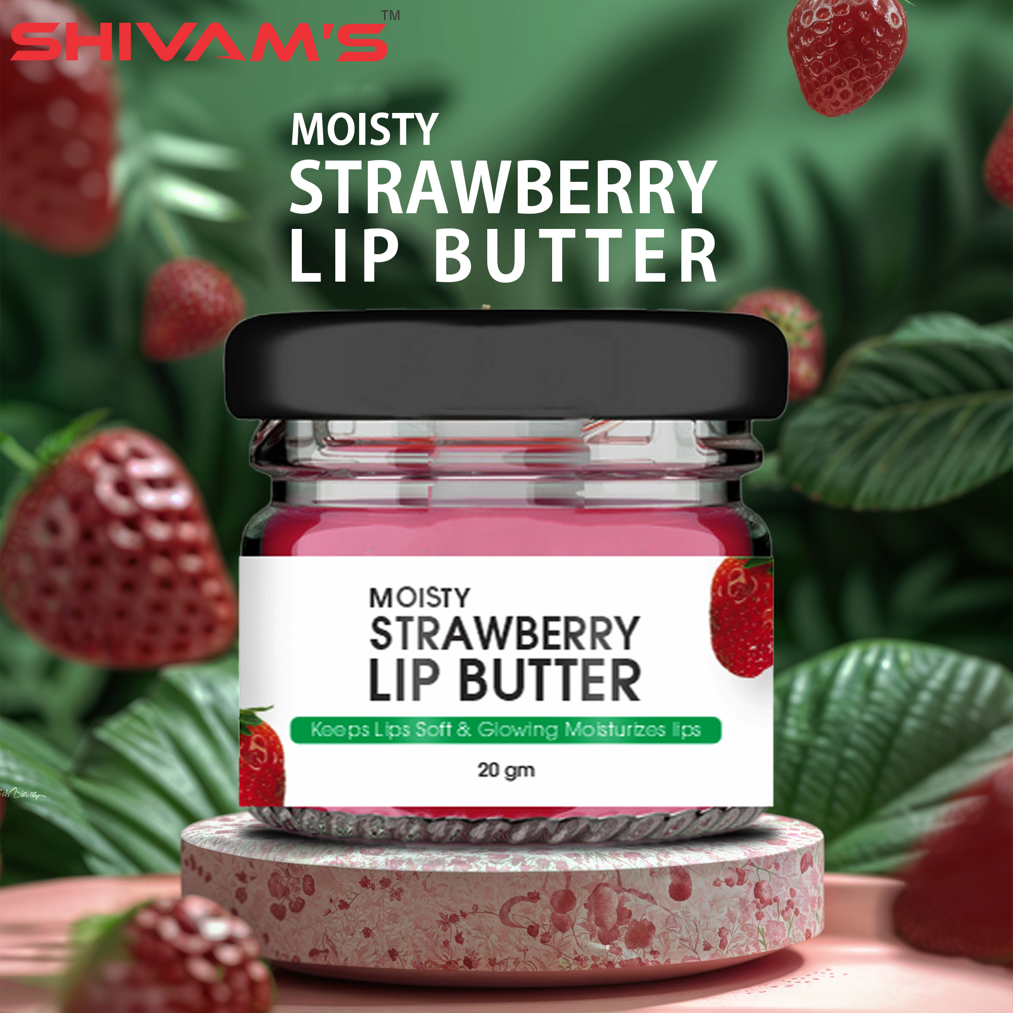 MOISTY STRAWBERRY LIP BUTTER