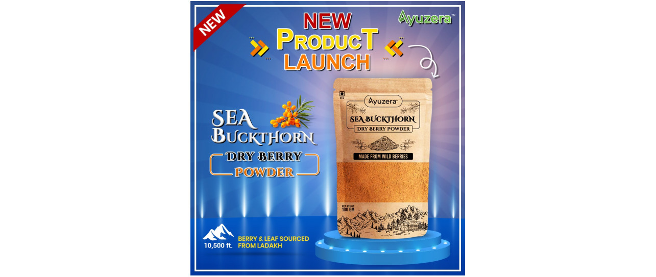 Seabuckthorn new product launch